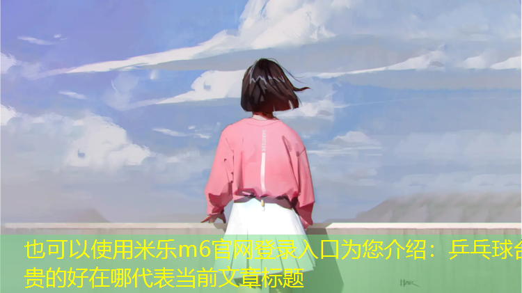 乒乓球台贵的好在哪